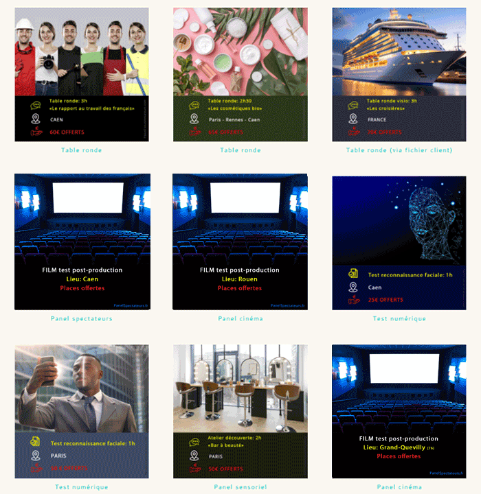 Panels terminés