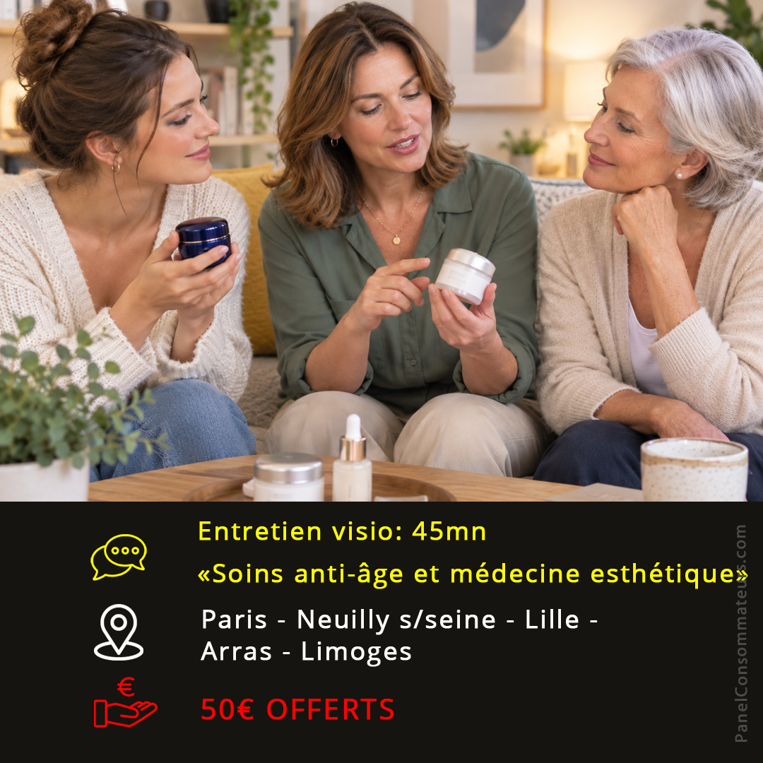 Panel soins anti-age et medecine esthétique